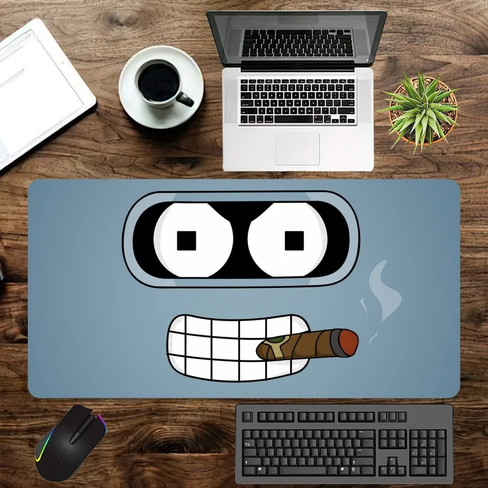 Cartoon F-Futurama Mouse Pad  office Large Small Computer pc Keyboard Mouse Rubber Game Anti-Slip Mice Mat big