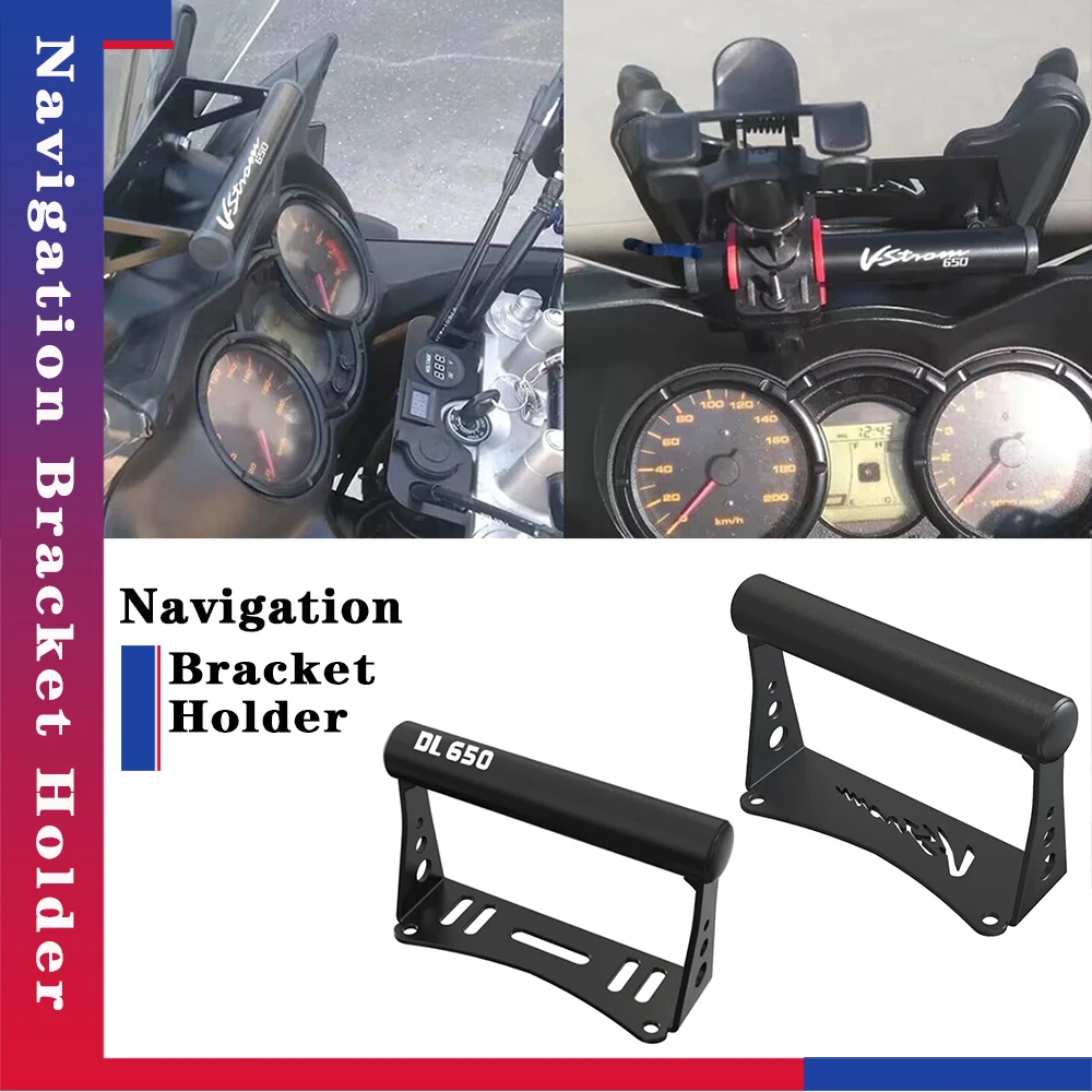 

DL650 V Strom For Suzuki Vstrom V-strom DL/dl 650/ABS 2004-2011 2010 2005 Motorcycles Accessories Navigation Phone Mount Bracket