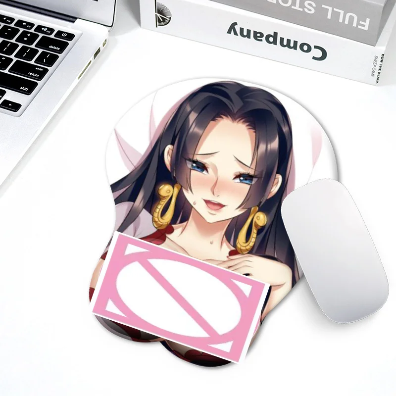 Boa Hancock 3D: A Representação Criativa e Sexy da Personagem em Acessórios de Tecnologia