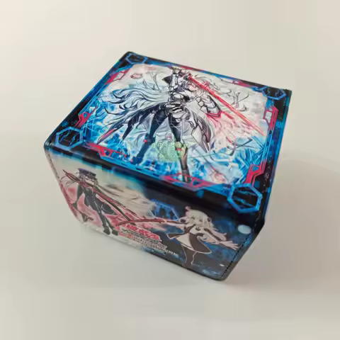 DIY Yu-Gi-Oh! Card Box Self Made Sky Striker Ace Zero Flip Deck Case OCG Card Storage Box