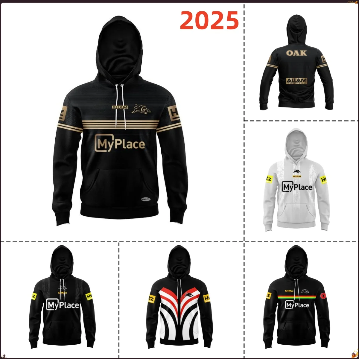 Penrith Panthers 2025 Kids Kit Hoodie/Kids Warm Up Hoodie Sizes; xxs-xl