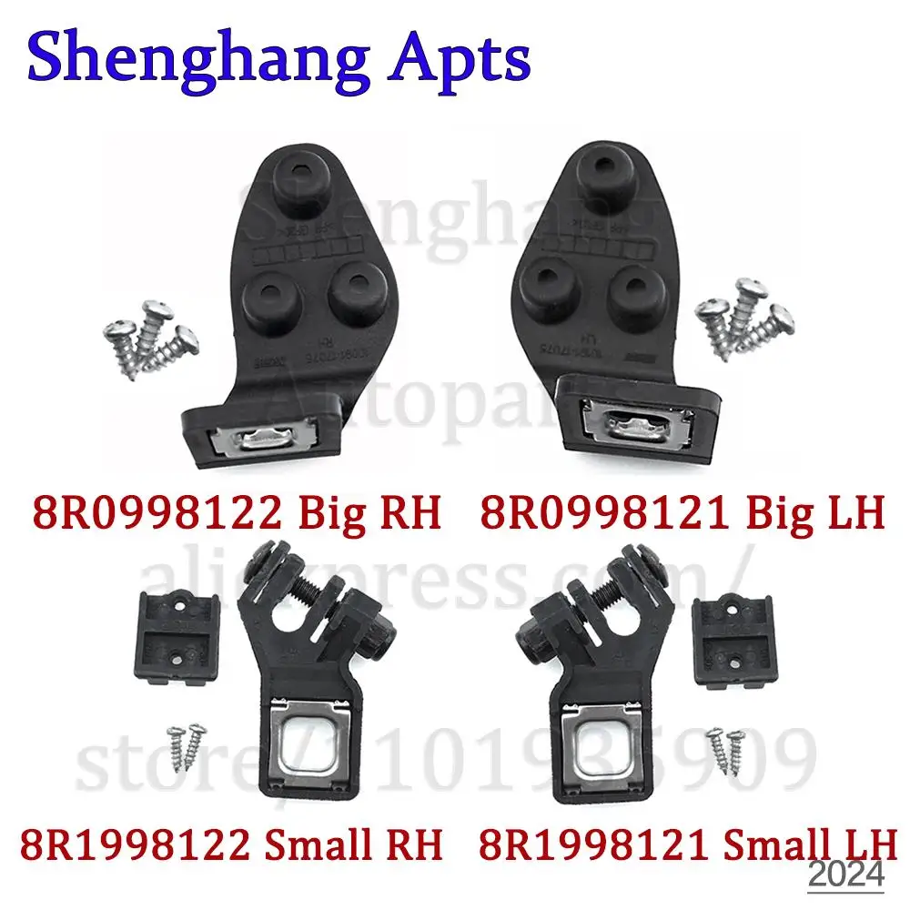 Front Right Left Headlight Bracket Clip Fastener Repair Kit For Audi Q5 2009 2010-2012 8R0998122,8R1998122,8R0998121,8R1998121