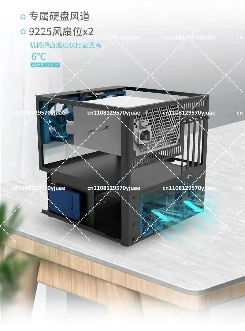 NAS Chassis ATX Full Height PCIe for AIO File Storage Server