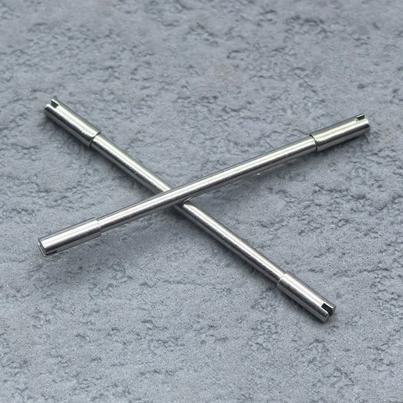 2/4/10 PCS Watch Strap Screw Tube Bar 26.5mm 28mm Fit For Rubber/Leather Watch Strap Modification Royal Oak Strap Screw Parts