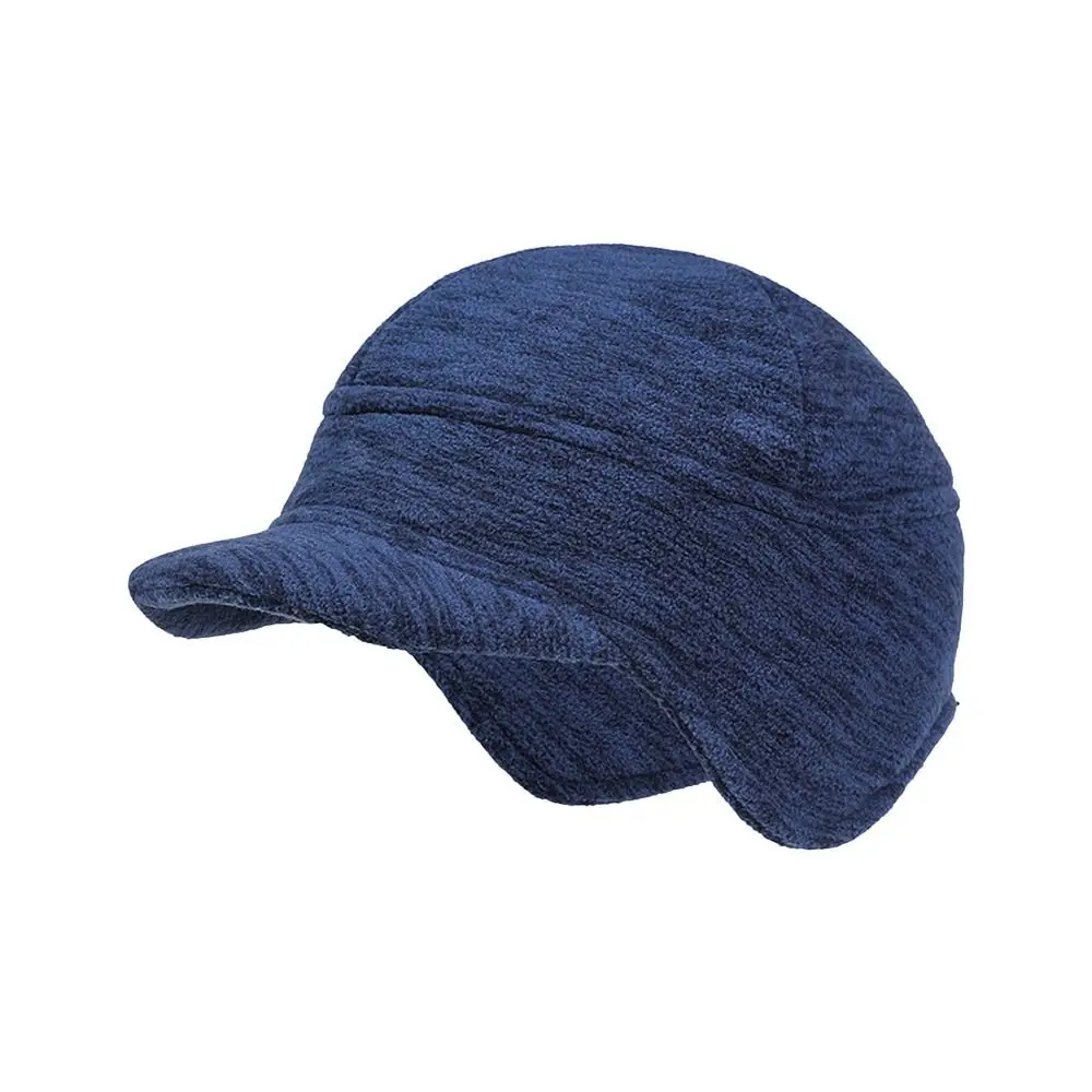 Thick Warm Fleece Hat Cycling Cap Men Women Winter Ear Cover Hat Outdoor Windproof Ear Protector Cap Knitted Beanies Hats