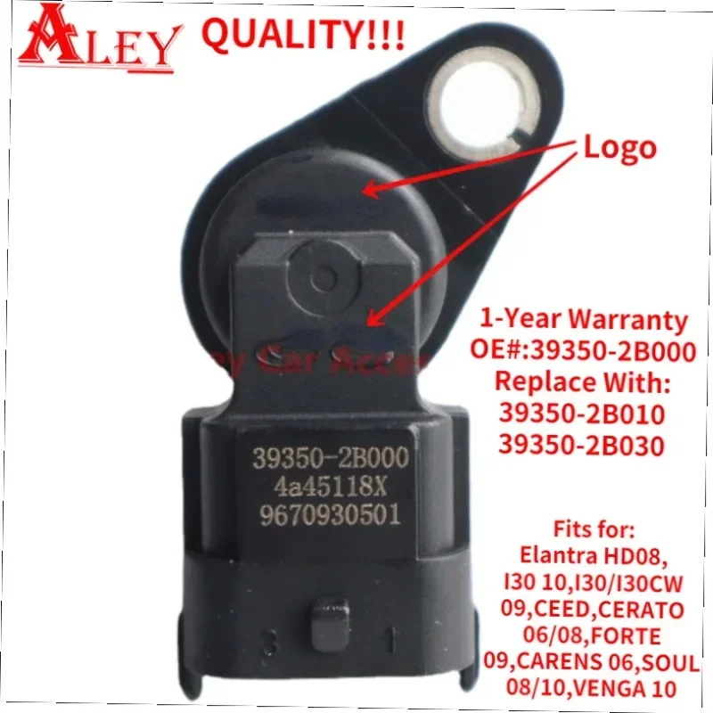 

Brand New 39350-2B000 39350-2B030 393502B000 393502B030 Camshaft Position Sensor For Hyundai Kia Ceed Koup Soul I30 I30CW 09