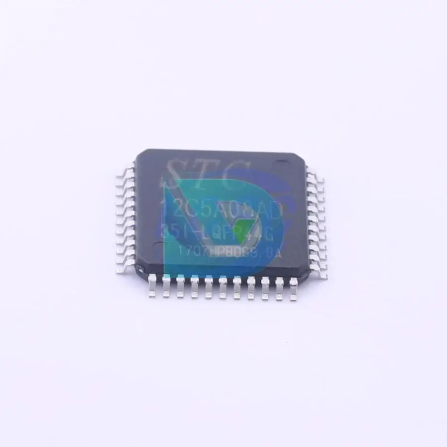 STC12C5A08AD-35I-LQFP44 LQFP-44(10x10) Microthorac( MCU/MPU/SOC) puces Nouveau original