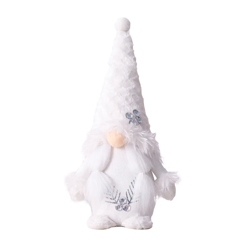 Christmas Faceless Doll Christmas Gnome Doll Christmas Tree Decoration Plush Beard Realistic Feel Traditional Spirits