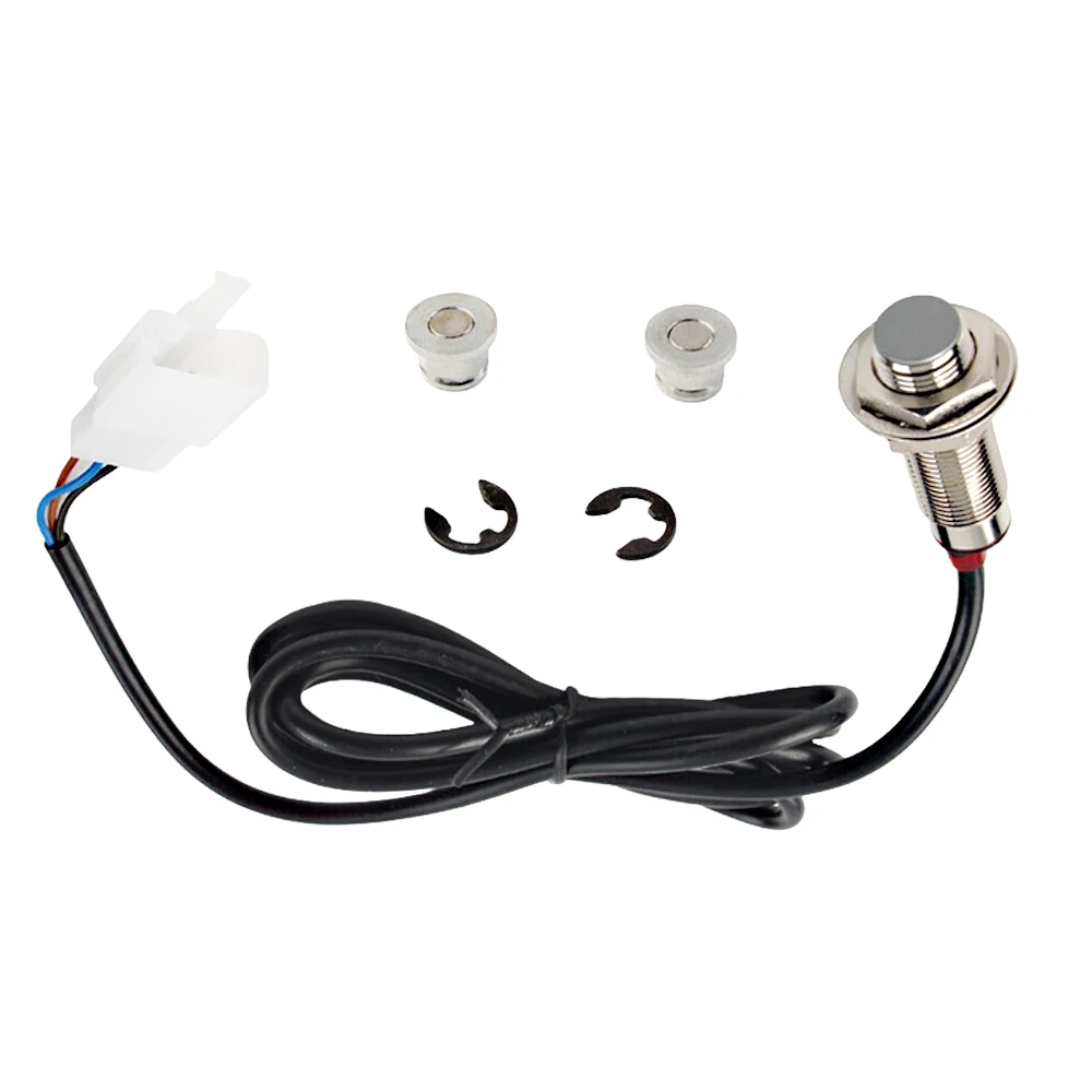 

Speedometer Universal Motorcycle Bike ATV Digital Odometer Tachometer Speed Replace Universal Sensor Cable with 2 Magnet
