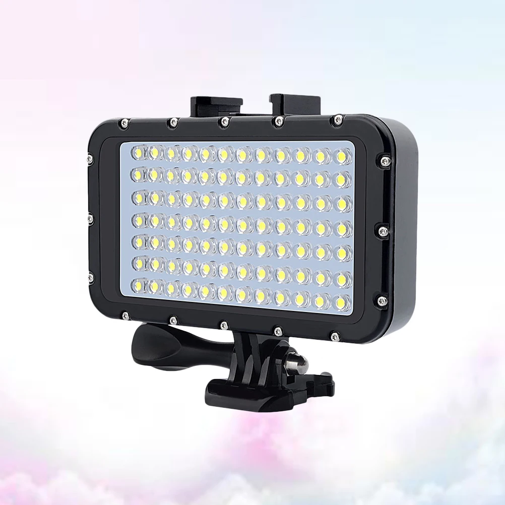 

Diving Light 50M Waterproof LED for Video Fishing 16:9 Ratio 2600mAh Underwater Camera Photographic Lighting Tool