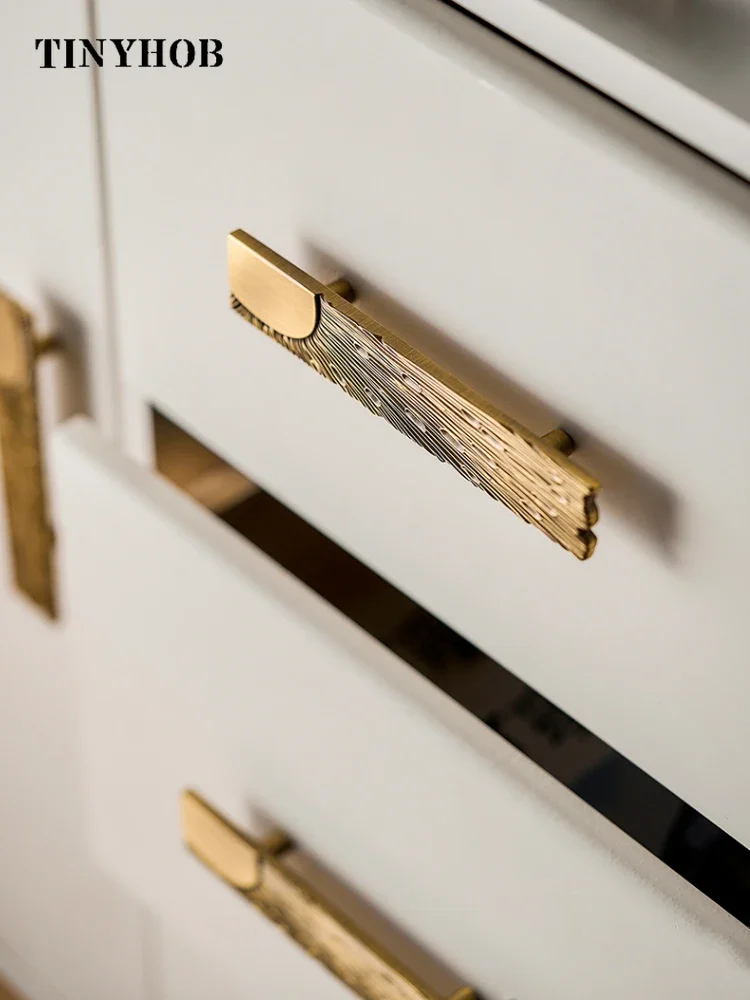 Square Handle/Antique Bronze Cabinet Door Handle Bedroom Wardrobe Door Pulls Kitchen Drawer Knobs 96MM Drop Shipping Available