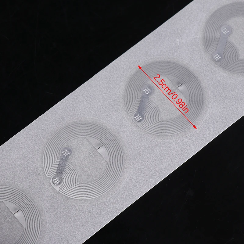 50/100 ชิ้น RFID ป้ายอิเล็กทรอนิกส์สติกเกอร์ Nfc215 แท็ก NFC สําหรับการควบคุมการเข้าถึงที่เพิ่มขึ้น