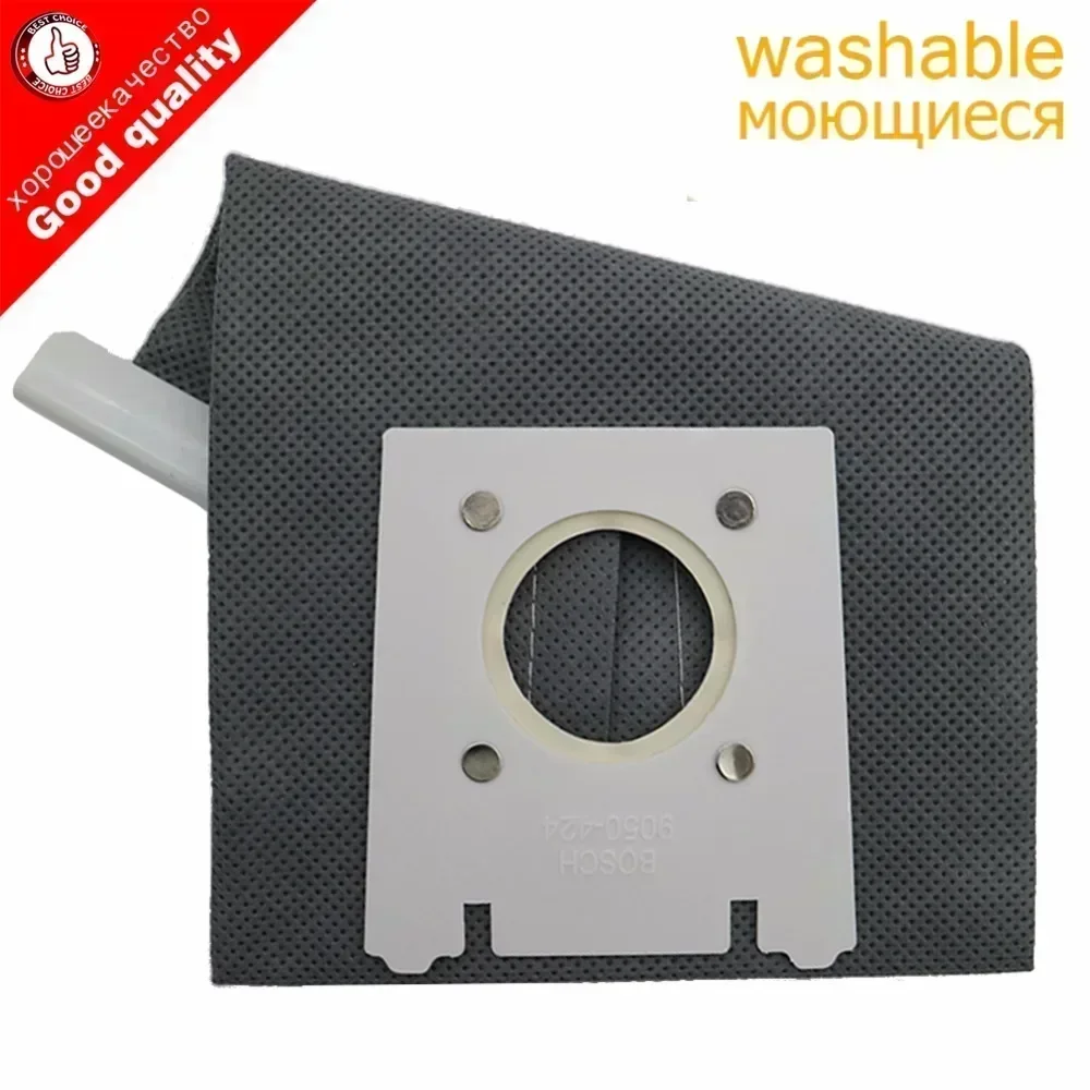 Washable Vacuum Cleaner Type G Cloth Dust Bag for Bosch SIEMENS BSG6 BSG7 BSGL3126GB GL30 Pro Energy Hoover Type G Bag