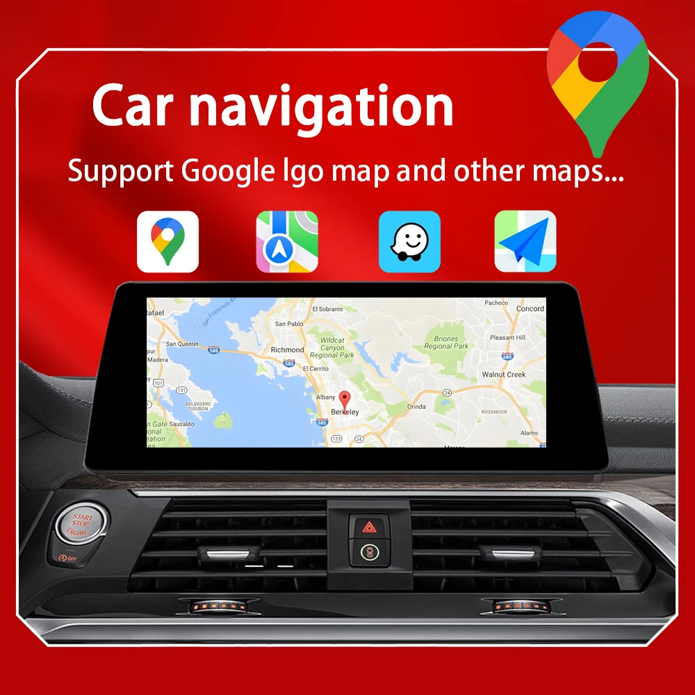 10.25 بوصة كوالكوم سنابدراجون 665 اللاسلكية CarPlay السيارات أندرويد 14 لسيارات BMW X3 G01 X4 G02 مشغل فيديو السيارة الوسائط المتعددة راديو GPS #3