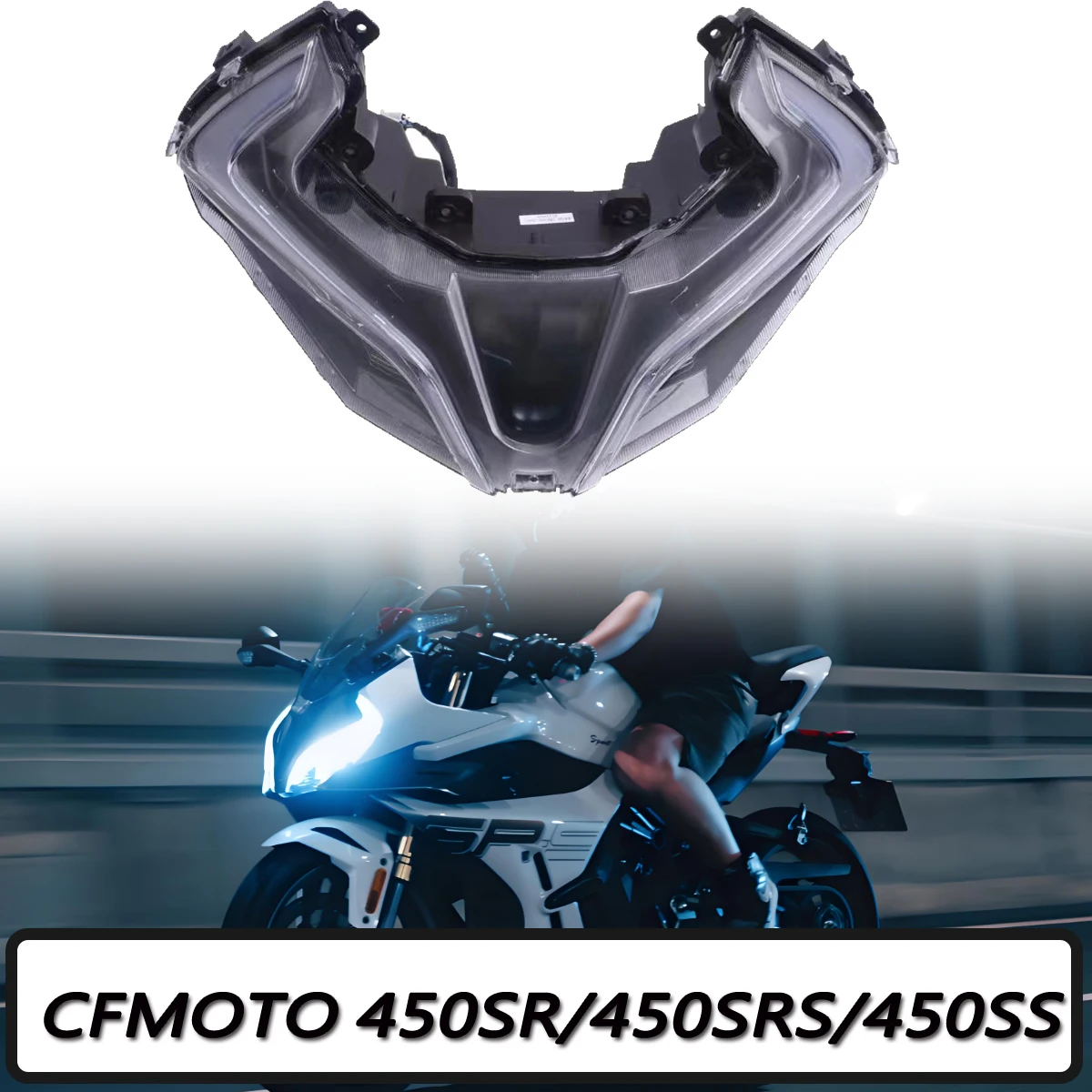 

Оригинальные заводские фары для мотоциклетных фар cfmoto 450sr sr450 CF400