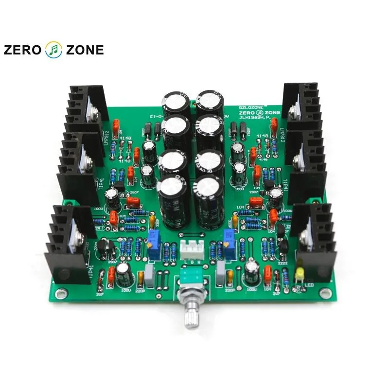 zero-jlh-hood1969-amplificador-de-auriculares-de-clase-a-amplificador-de-potencia-de-bajo-consumo-etapa-de-preamplificacion-—-placa-terminada