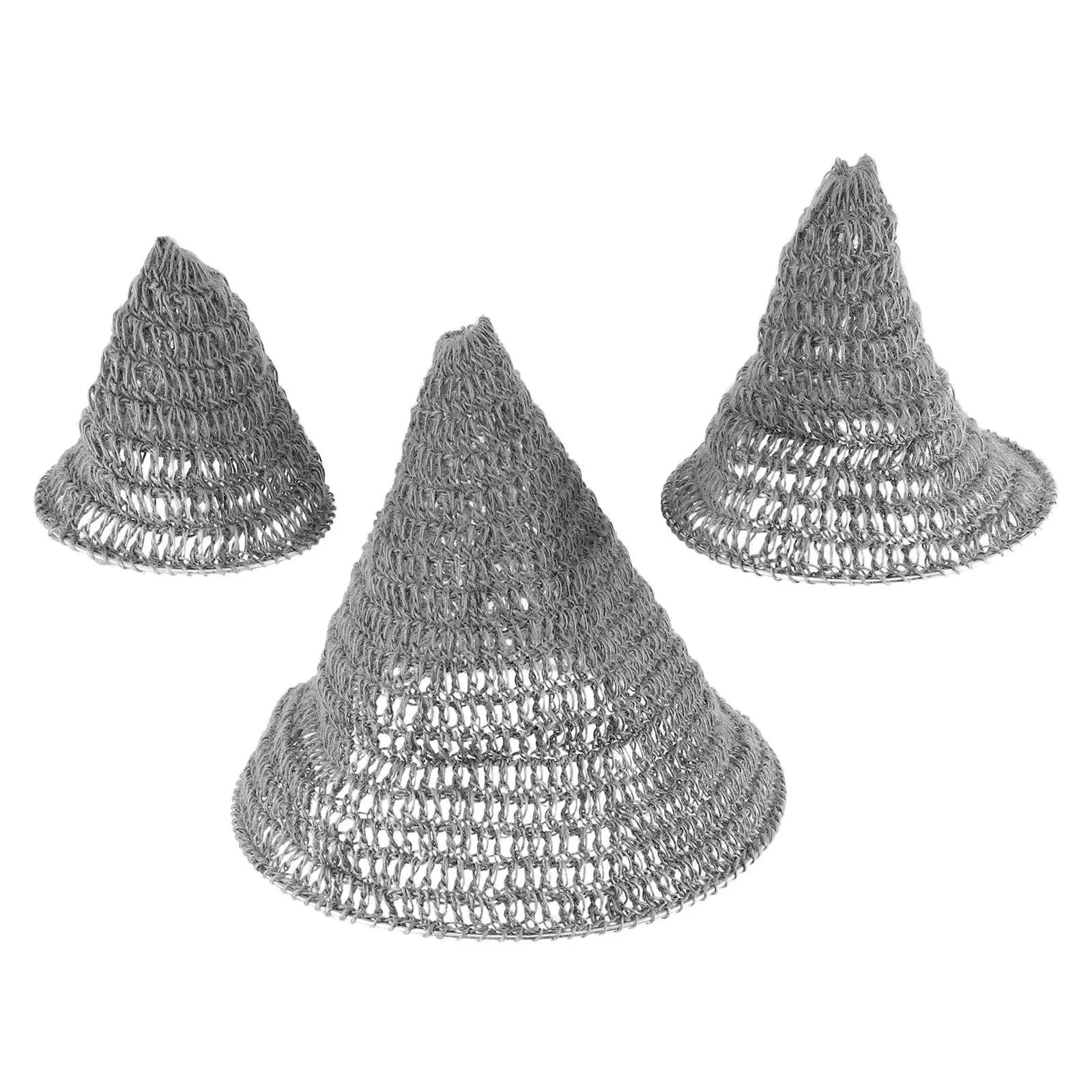 3Pcs Boho Lampshade Woven Rope Pendant Light Cover Decorative Ceiling Shade Fixture for Living Room Bedroom Rustic Hanging Light