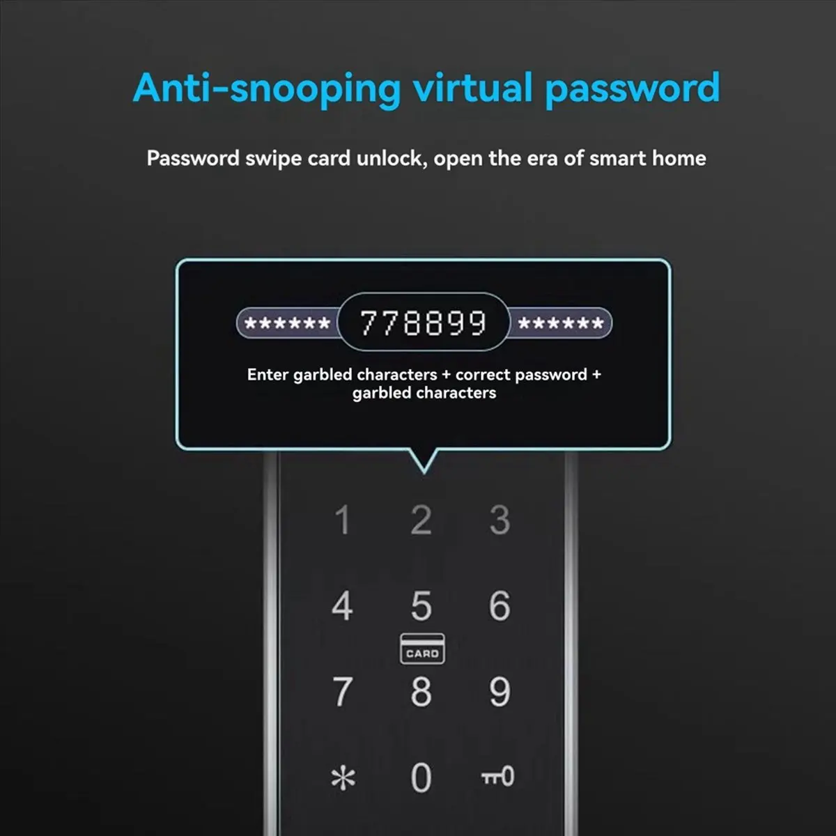 

ABNH Беспроводной контроль доступа Цифровая клавиатура Телефон/RFID/карта Пароль Замок шкафа для шкафчиков Модернизированная версия (APP)-черный