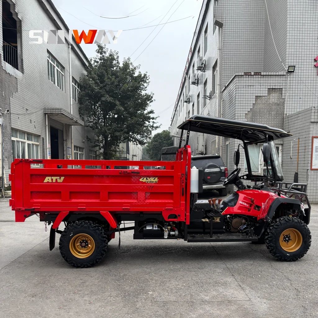 

CE Certified Off-Road UTV Utility Vehicle for Grape Vineyard Harvest Transport & Farm Field Work