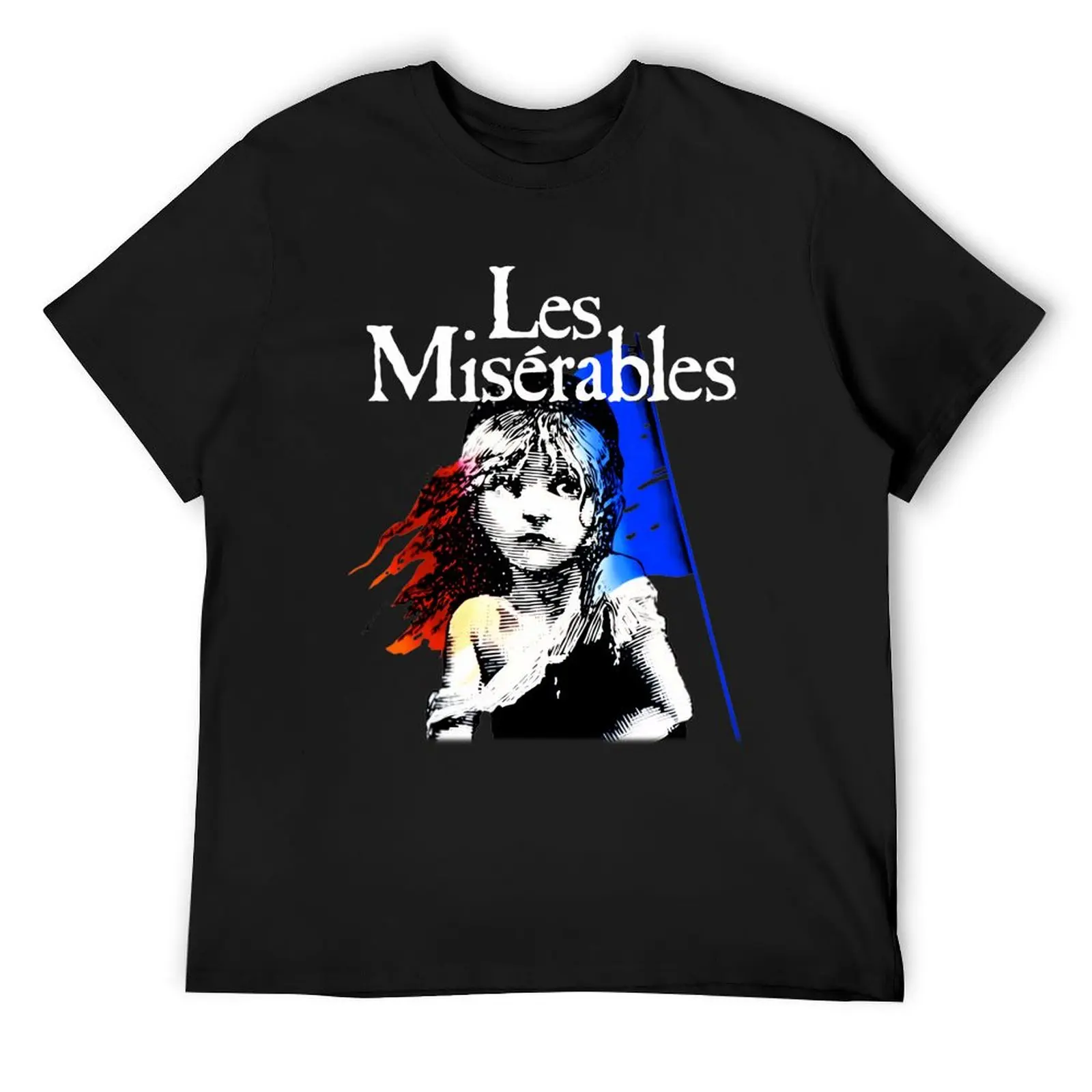 

Les Miserables (черная) футболка летняя одежда мужская футболка мужские футболки чемпионов