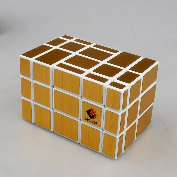 

[Дружество] 3x3x5 Неревный зеркальный куб 2 соединенного зеркала Нерегулярный куб 335, ограниченное вращение, сиамский куб, игрушки-непоседа