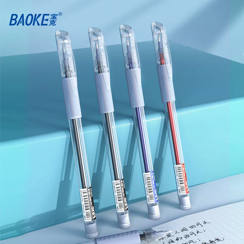 Imagem -02 - Baoke-grande Capacidade Office Gel Pen Pc880k 05 mm