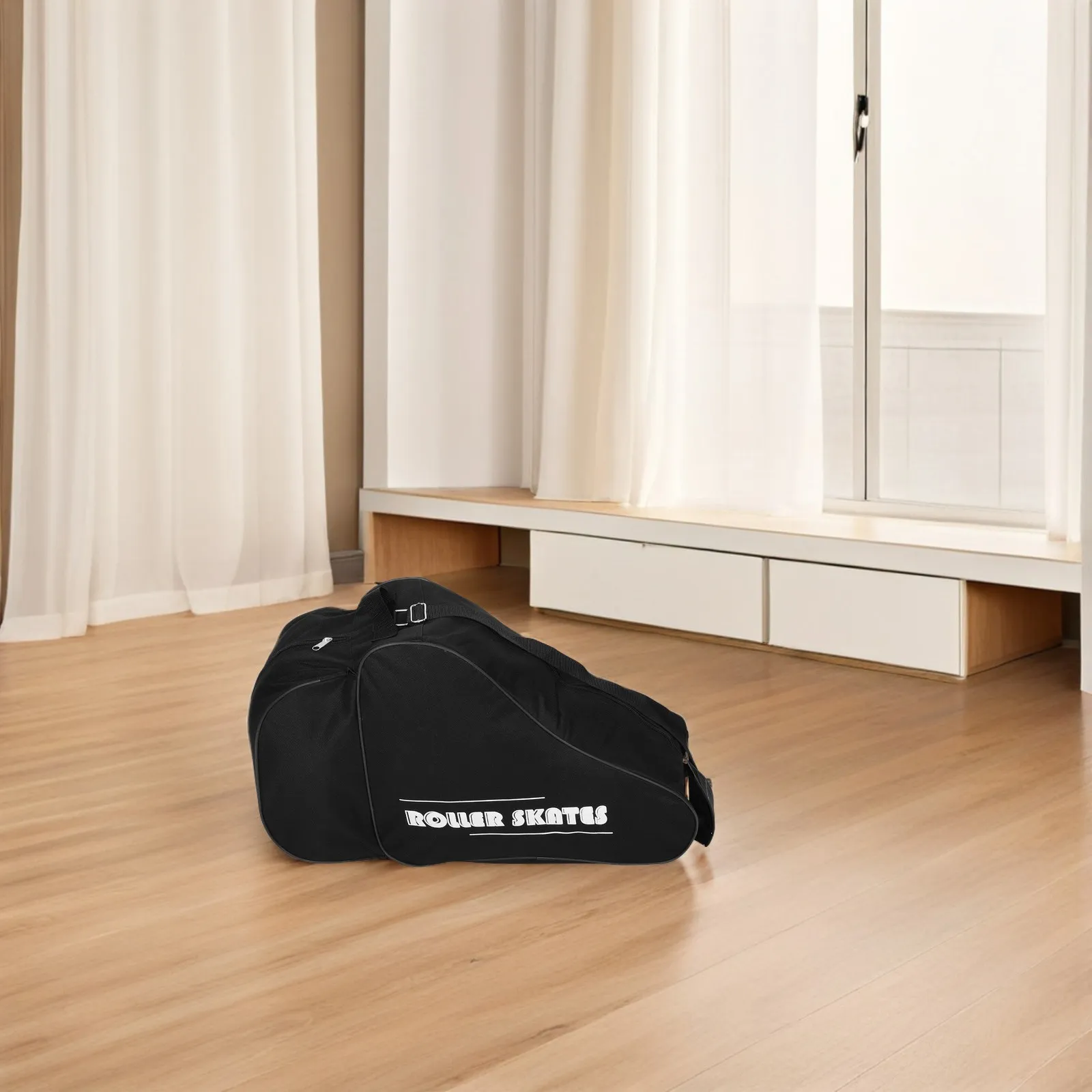 

Сумка для хранения коньков, рюкзак для роликовых коньков, утолщенный плечевой ремень, регулируемый, для молодежи и взрослых, дышащий, вместительный.