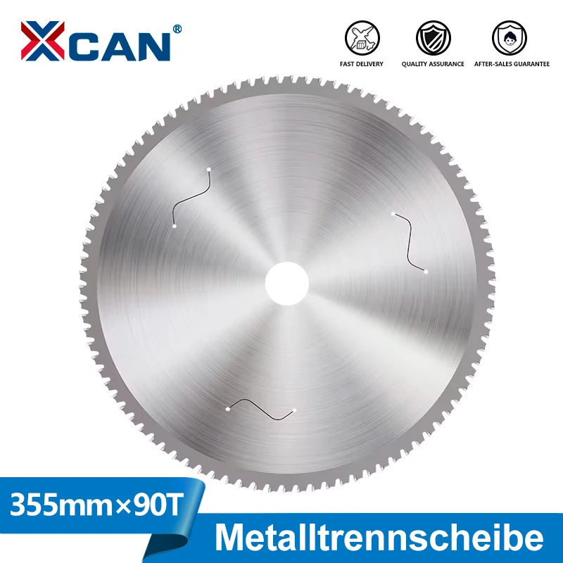 Lama per sega circolare in metallo duro Ø 355mm lama per sega in acciaio Taglio di precisione 90 denti