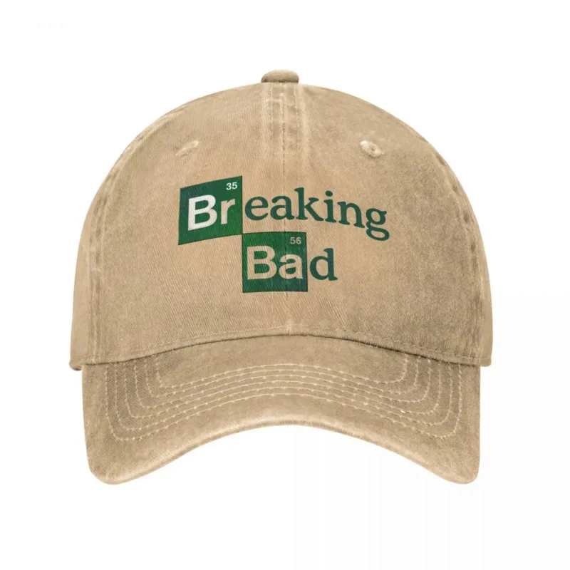 B-Breaks Bad Denim Baseball Cap Popular Logo Kpop Hip Hop Hats Summer Cheap Women Streetwear Print Snapback Cap