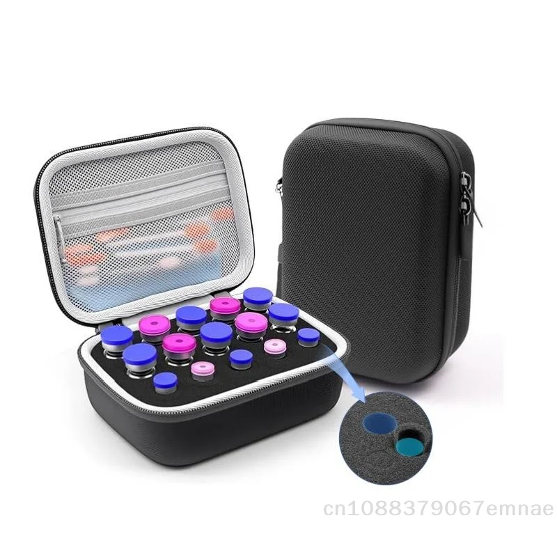 

[ZYAS]【xxx】3ML/10ml Insulin Vial Storage Case 9/10/15/30 Slots Dust-proof Insulin Vial Protector Wear-resistant Shockproof[ZYS]