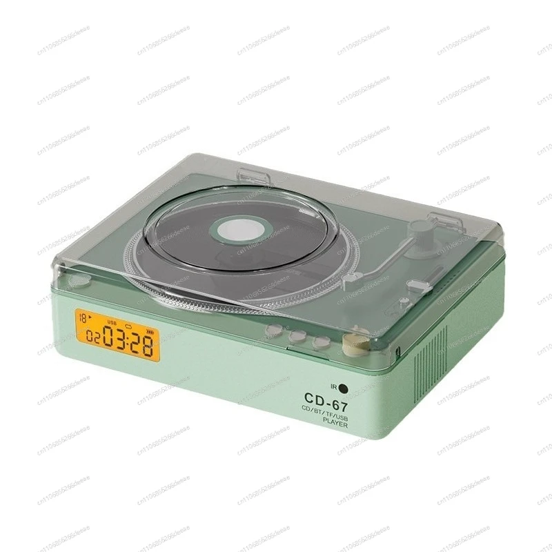 

HiFi Stereo CD Turntable Combo CD-67 Bluetooth Wireless Speaker Vintage Vinyl Record Player