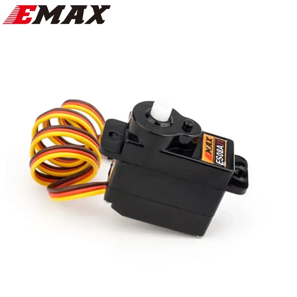EMAX ES08A II Mini Plastic Gear Analog 9g Servo 1.8kg-sec for RC Models &Robot Fixed Wing Airplane Helicopter