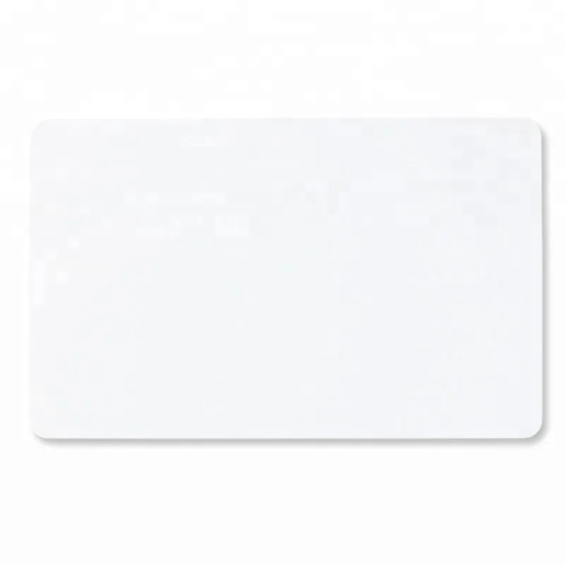 

100PCS CR80 PVC Blank White Card