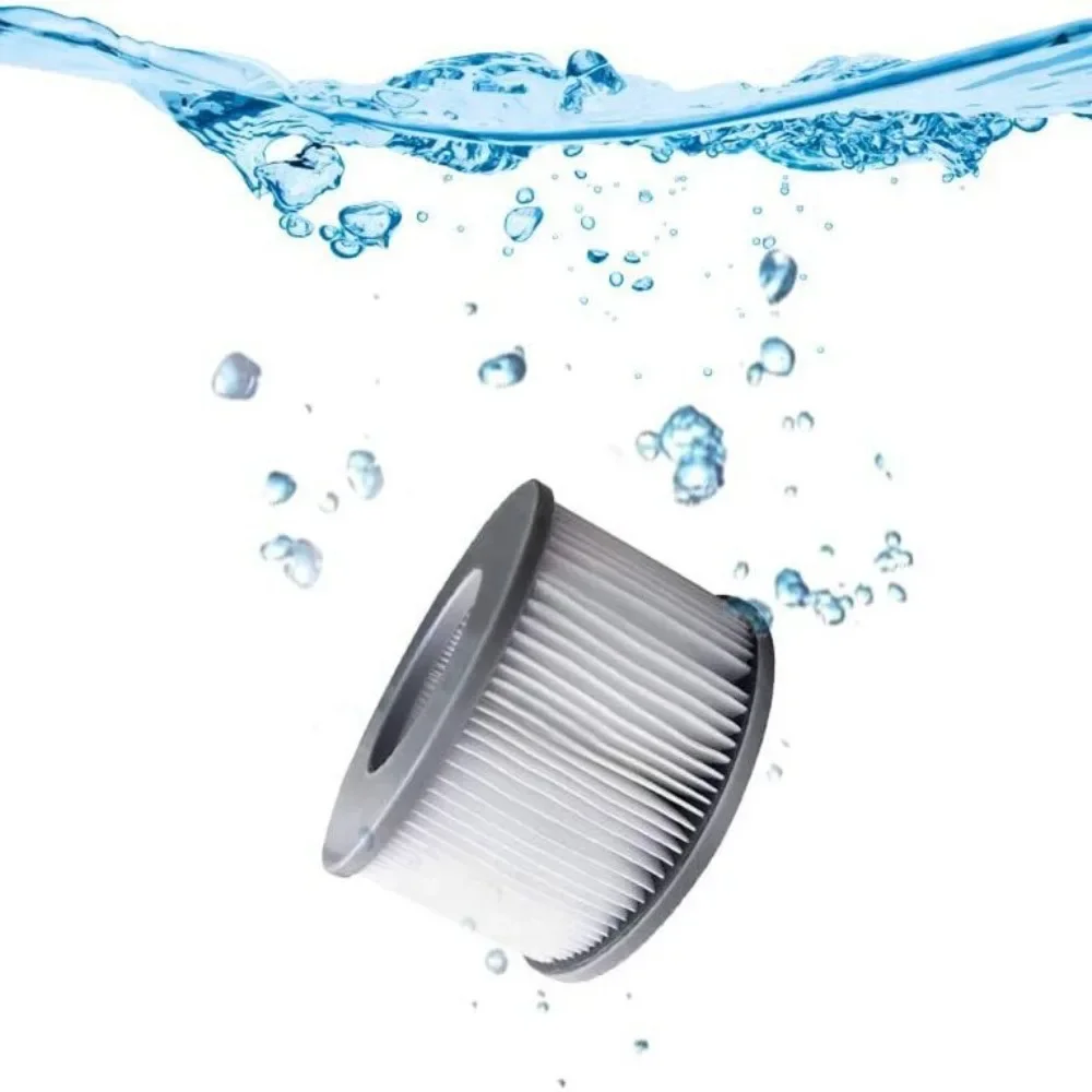 

6 шт., фильтр для воды для гидромассажной ванны, спа-ванны для MSPA FD2089, надувной цилиндрический фильтр, аксессуары для открытого бассейна, сменный комплект