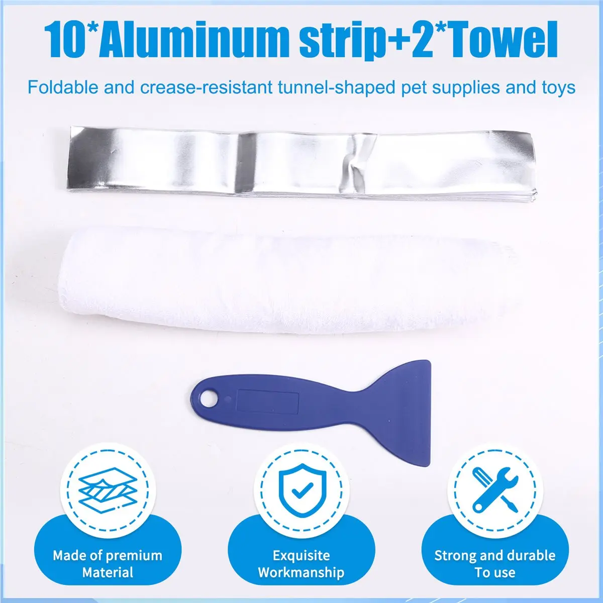 (A43I] Accessories Antiperspirant Iontophoresis Machine 10PCSAluminum Sheet+2pcs Towel