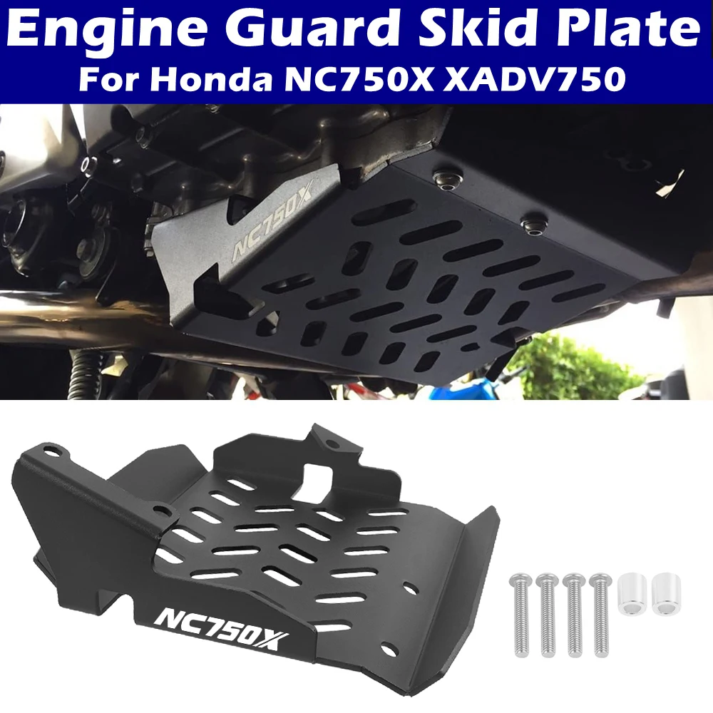 

For Honda NC750X NC 750X NC 750 X XADV750 XADV 750 Motorcycle Skid Plate Belly Pan Engine Chassis Guard Protective Cover