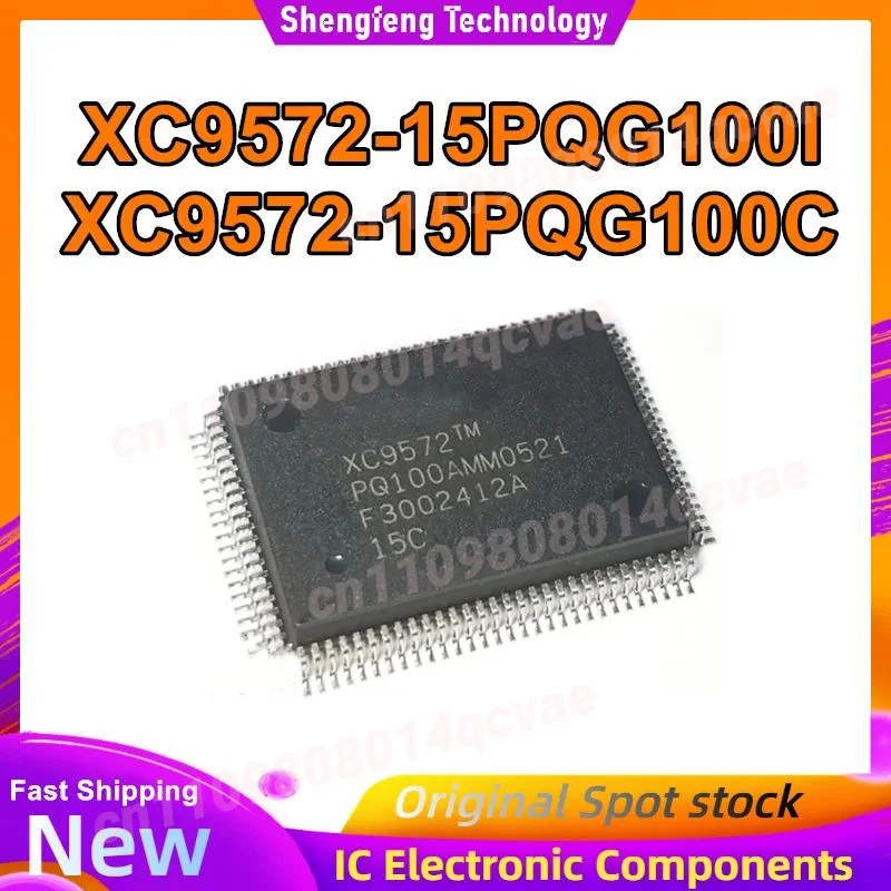 XC9572-15PQG100I XC9572-15PQG100C QFP100 IC-Chipsatz Neu auf Lager