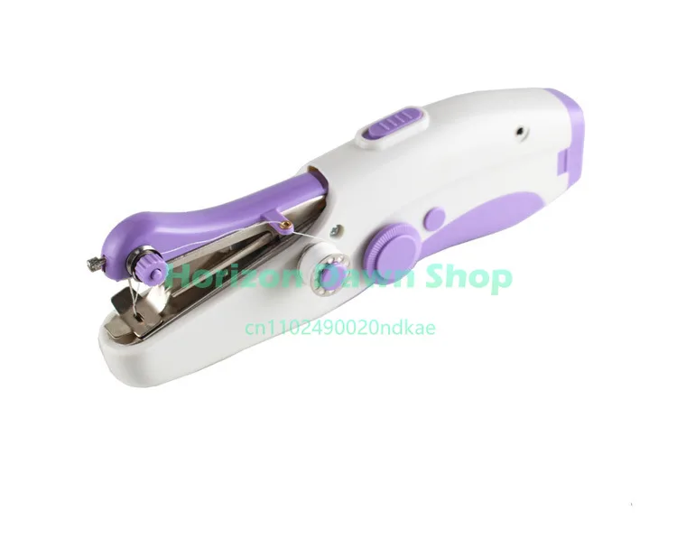 Mini Household Electric Double Needle Handheld Sewing Machine Small Thickened Micro