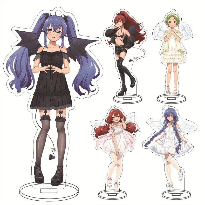 New Game Roxy Migurdia Greyrat Rudeus Erisu Sylphiette Anime Acrylic Stand Figure Model Toy for Gift 15CM