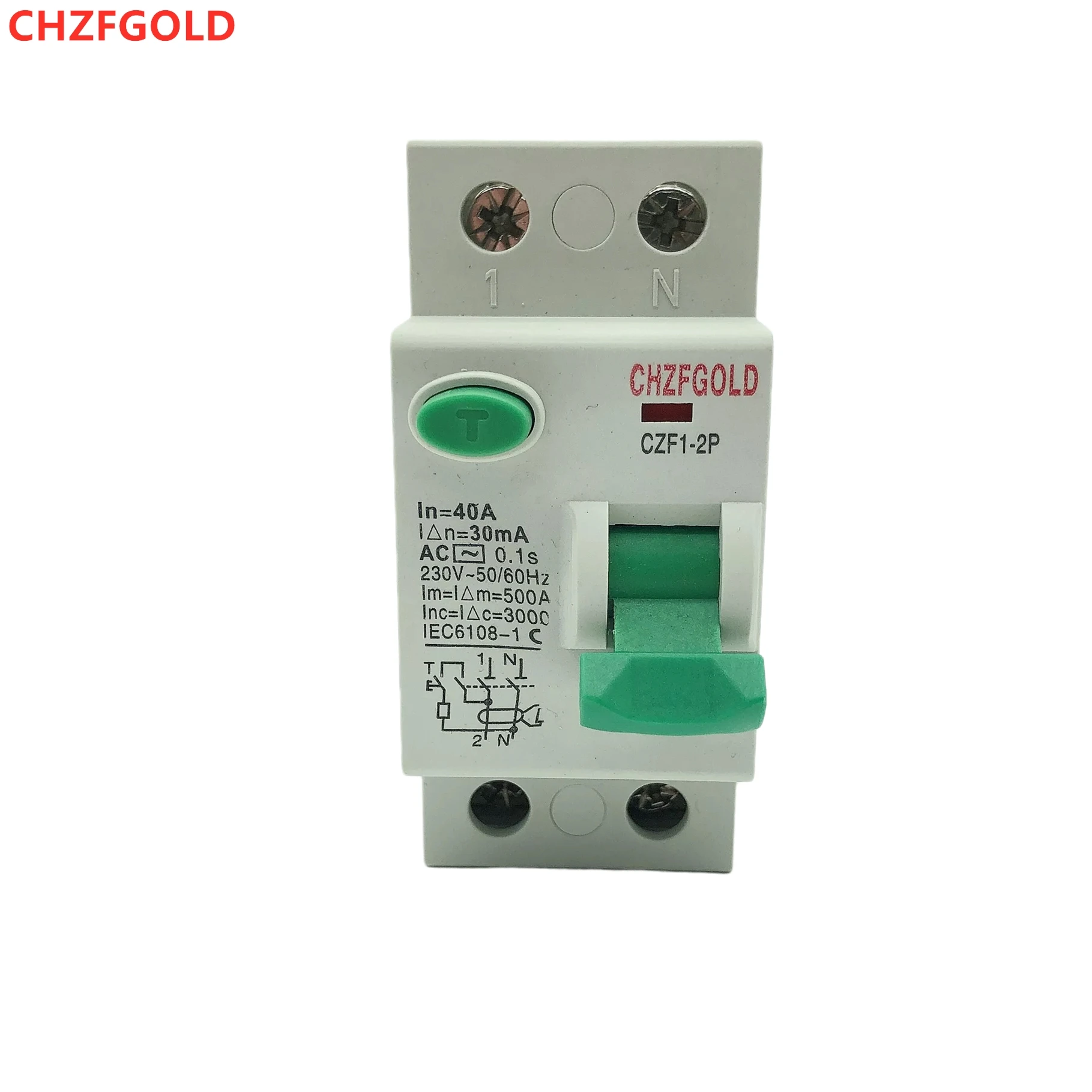 Electric vehicle Electric vehicle charging pile, residual current switch DC B type differential switch, 6KA, DIN rail  electric