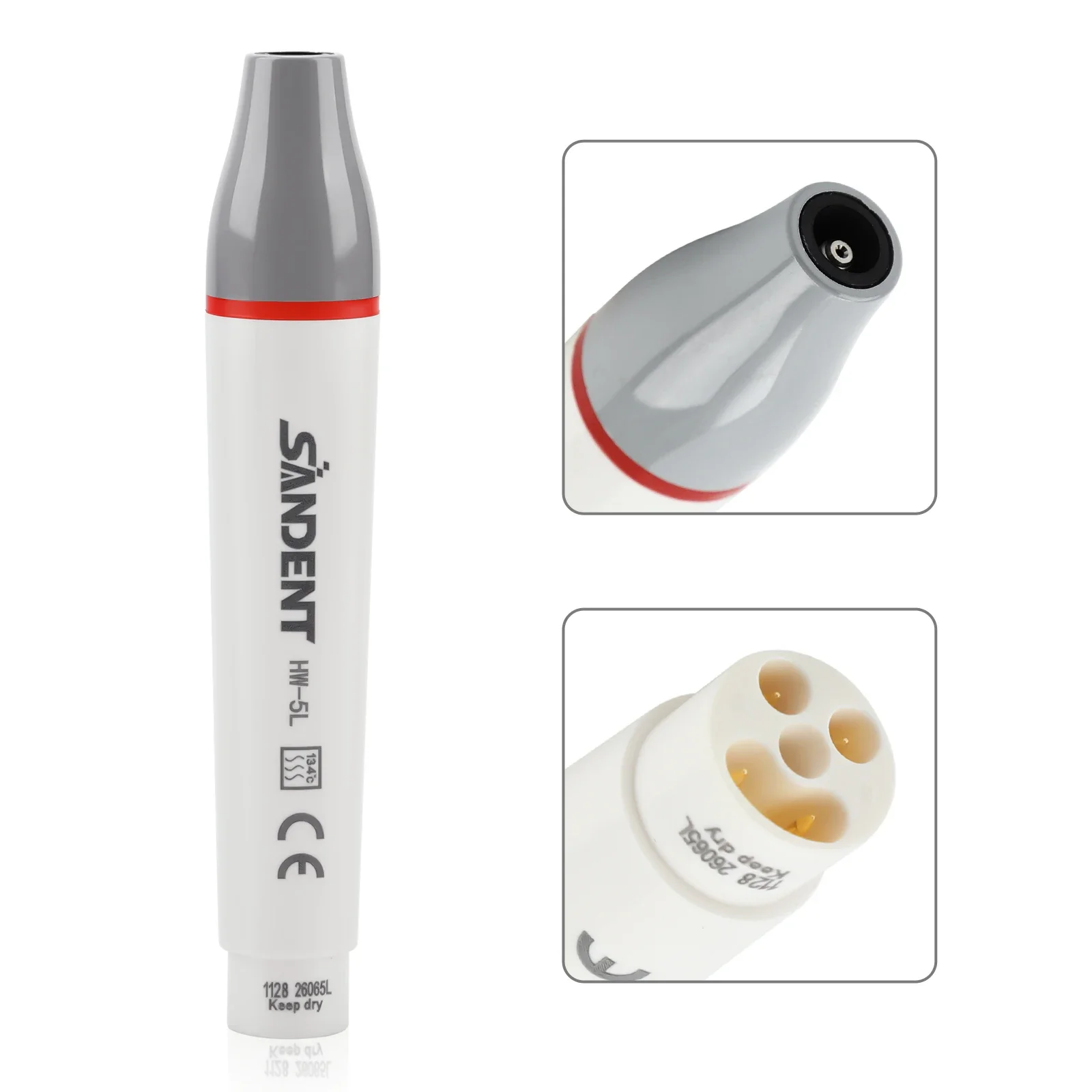Dental Ultrasonic Activator Air Scaler Handpiece for Root Canal Endo Irrigation KAVO Coupler Compatible with 3 Tips Dentistry