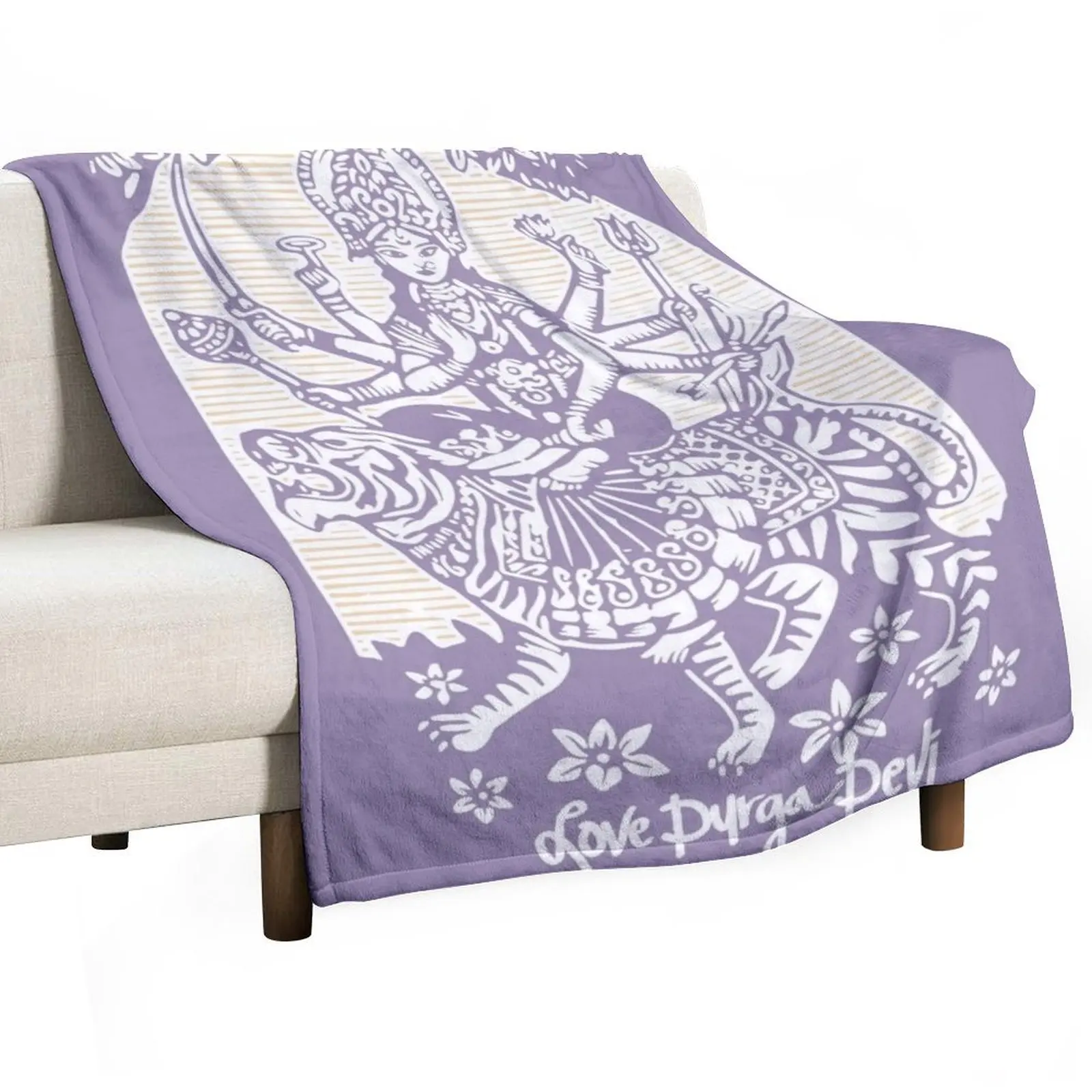 

Lavender Tiger Throw Blanket Thin Hairys warm for winter Single Blankets