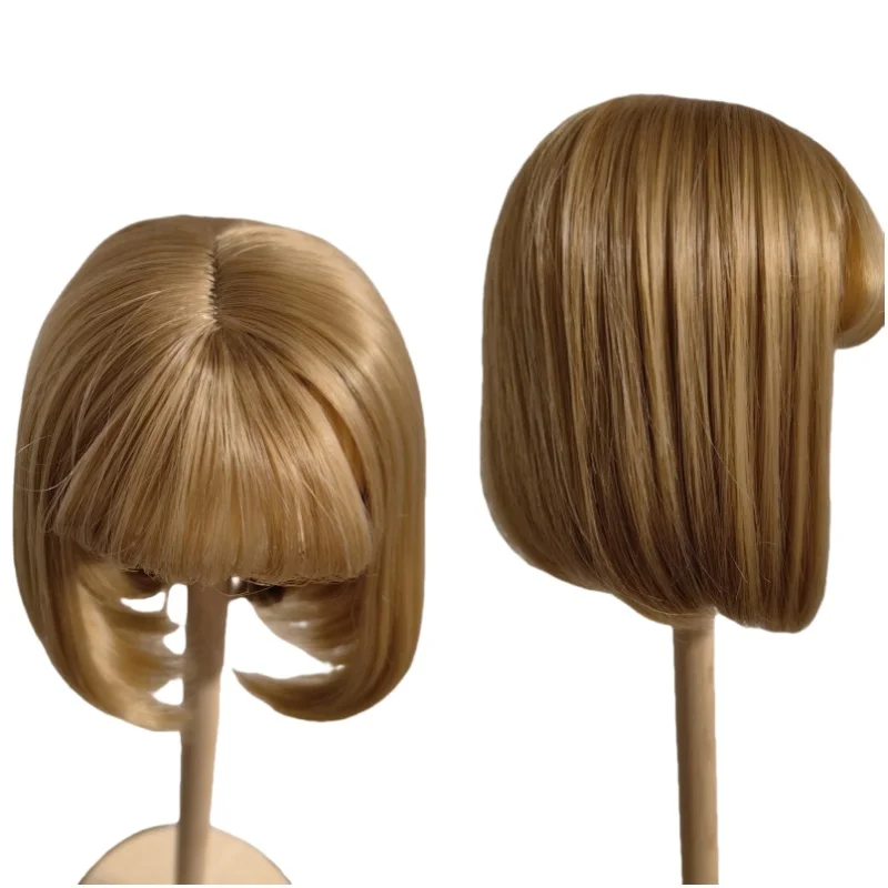 

Jusuns 1/3 SD DOD Doll Hair JD770 8-9inch 21-23cm Short C-Curly Bobo Synthetic Mohair BJD Doll Wigs