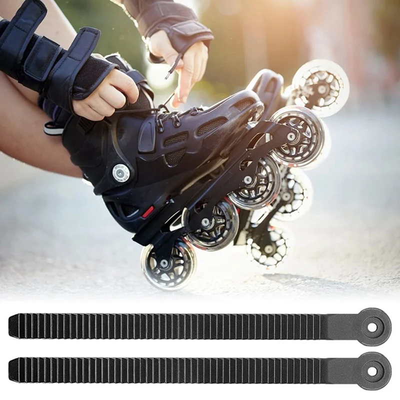 6PCS Snowboard Ankle Ladder Strap Roller Skating Shoes Strap Snowboard Ladder Strap Binding Replacement With Screws