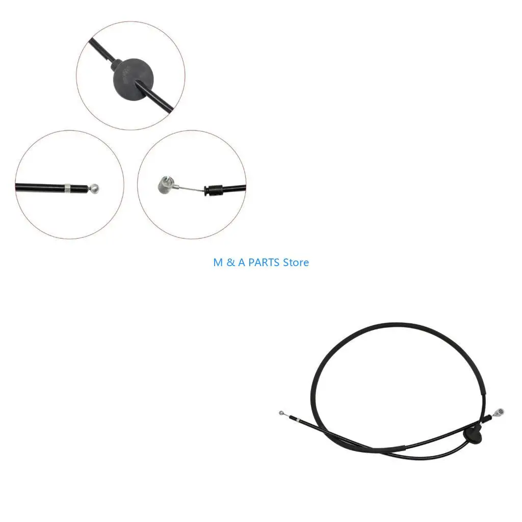 U1JF Precisions Crafted Car Emergencies Engine Access Hood Release Mechanism Cable Vehicle Maintenance 33CM-823-535 3CM823535