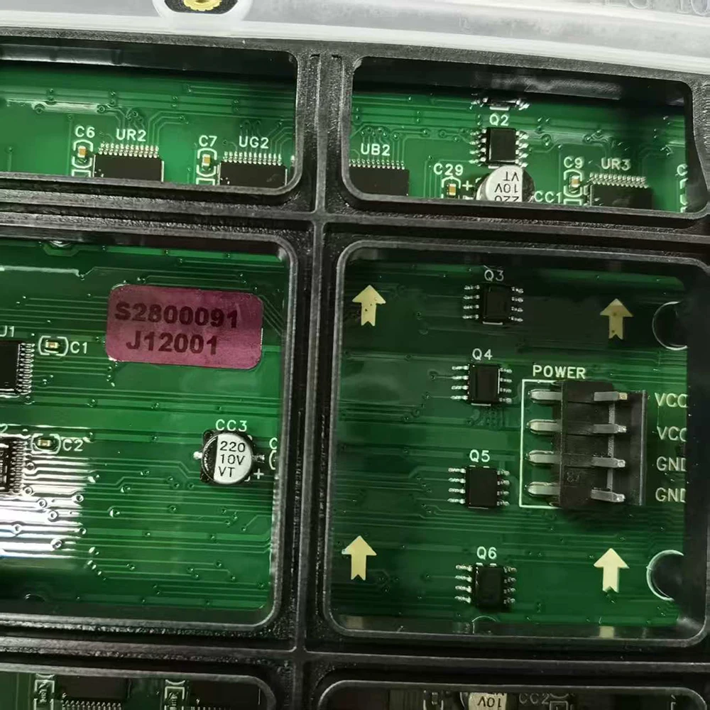 P8 Modulo display a LED a colori per esterni 256*128 Segnale LED SMD Modulo LED Video Parete Schermo LED Display RGB