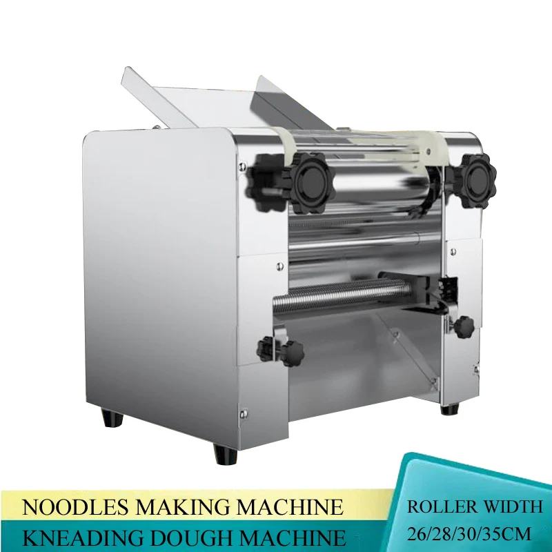 

2200W Noodle Press Machine Stainless Steel Desktop Pasta Dumpling Maker Electric Kneading Noodle Machine 220V