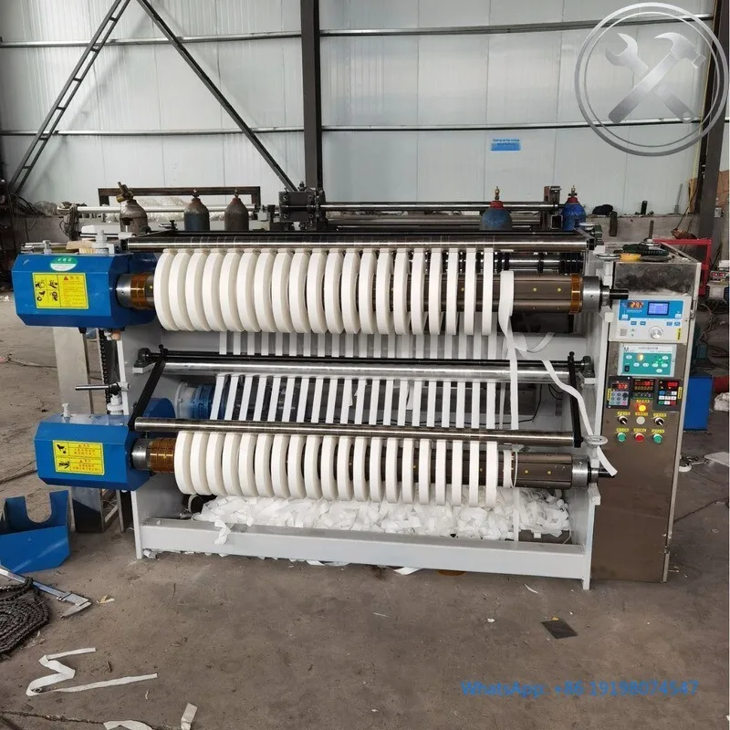 

Automatic Sp d Kraft Insulation Pap r Slitting R winding Machin for Various Roll Mat rial