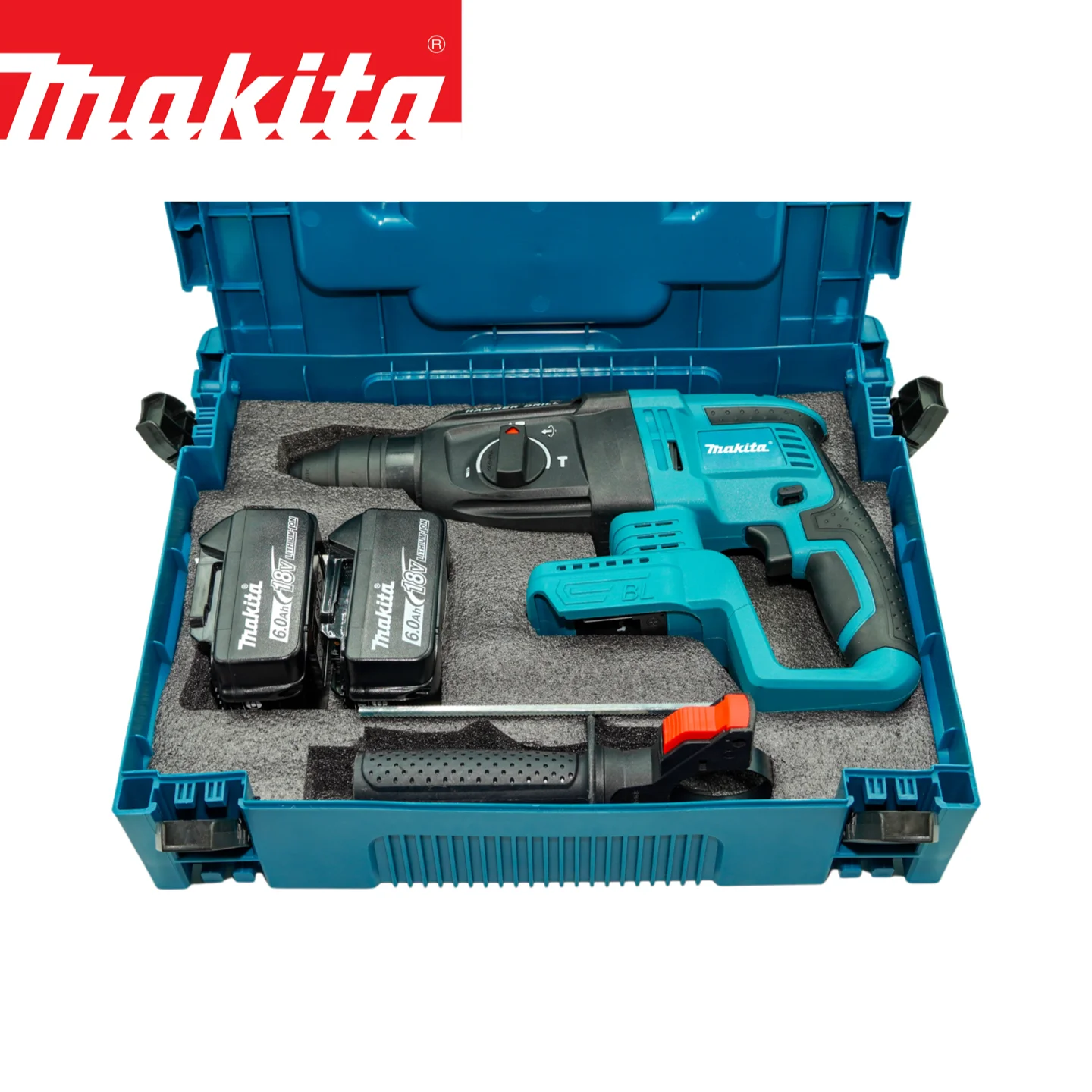 New Original Makita 26MM Brushless Hammer Cordless Hammer 18V Lithium Battery Wireless Drill Makita 18V Original Power Tool Set