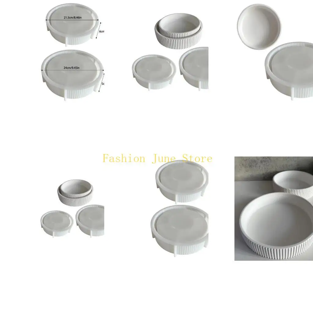 

N5KA Silicone Storage Bowl Mold Silicone Craft Moulds for Hand-Making Enthusiasts